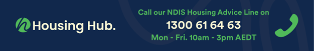 Housing Hub NDIS advice line